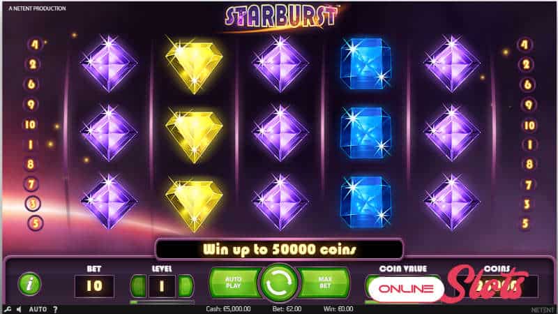 Play Starburst without registration