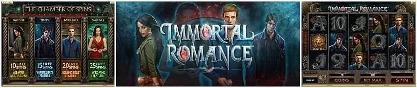 Immortal Romance kostenlos spielen
